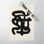 Slithering Ink Wrapping Paper Gallery Image 1