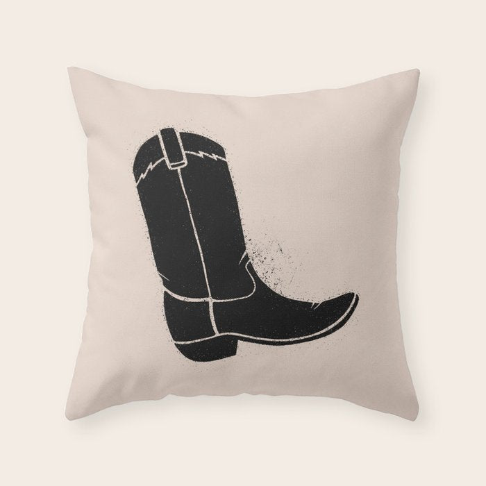 boot scoot Throw Pillow Gallery Image 6