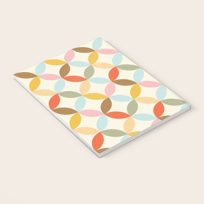  Mid-Century Mod Retro Pattern Notebook Gallery Image 3