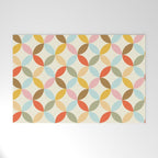  Mid-Century Mod Retro Pattern Welcome Mat Gallery Image 1