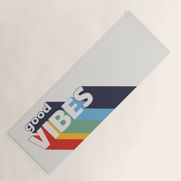 GOOD VIBES  Yoga Mat Gallery Image 1