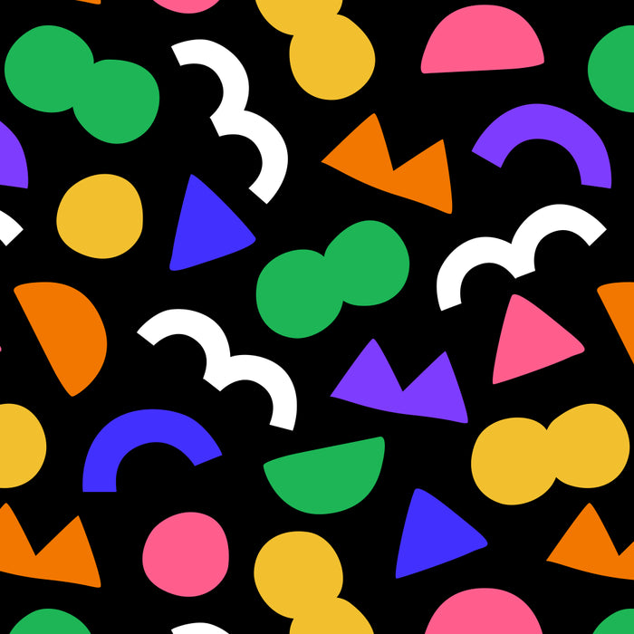 Colorful fun abstract shape art pattern Coffee Mug Gallery Image 2