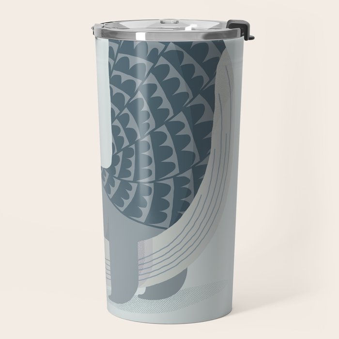 Whimsical Blue Whale Travel Mug Gallery Image 2