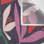 Hand Drawn Florals #2 Wall Tapestry Gallery Image 3