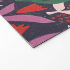 Hand Drawn Florals #2 Welcome Mat Gallery Image 2