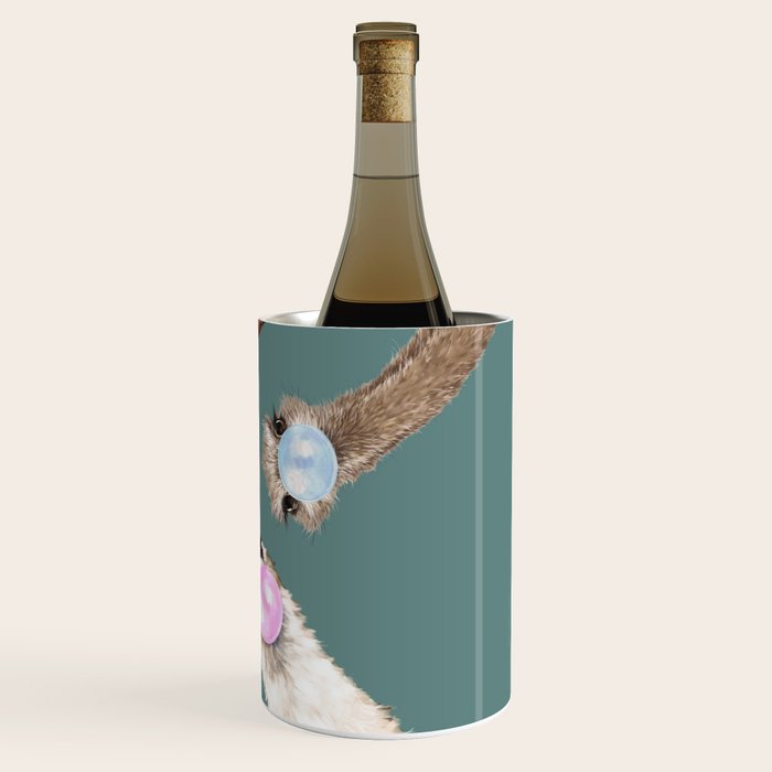Bubble Gum Gang Dark Green Wine Chiller Gallery Image 3