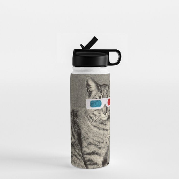 Holy Moly cat Water Bottle Gallery Image 1