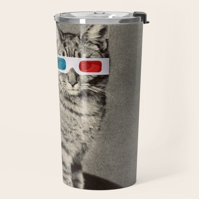 Holy Moly cat Travel Mug Gallery Image 2