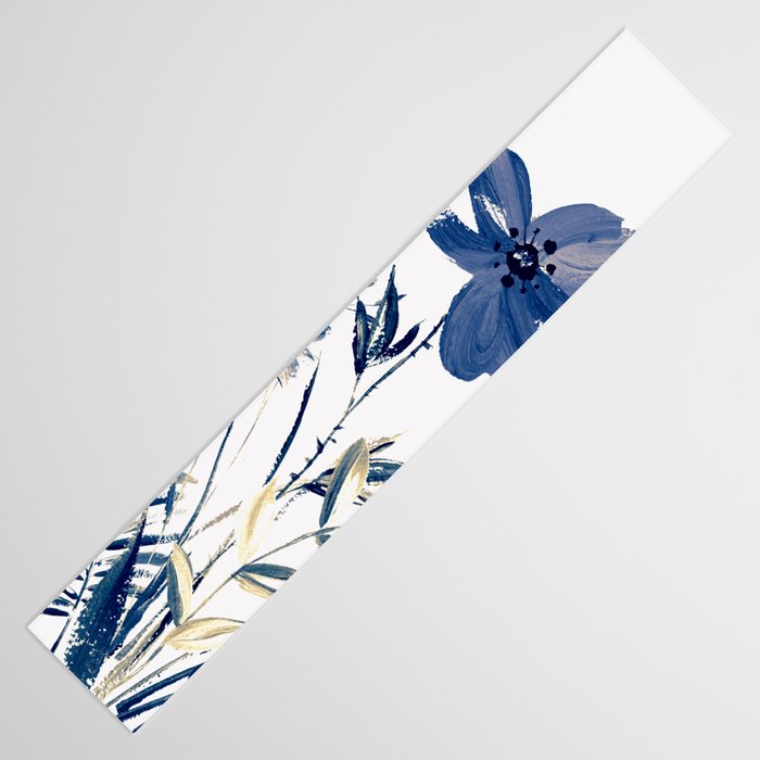 Blue flowers Table Runner Gallery Image 3