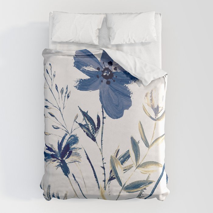 Blue flowers Duvet Cover Gallery Image 6