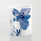 Blue flowers Coffee Mug Gallery Image 4