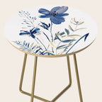 Blue flowers Side Table Gallery Image 2