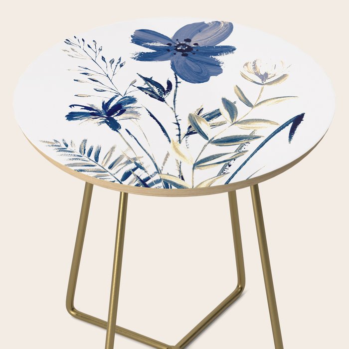 Blue flowers Side Table Gallery Image 2