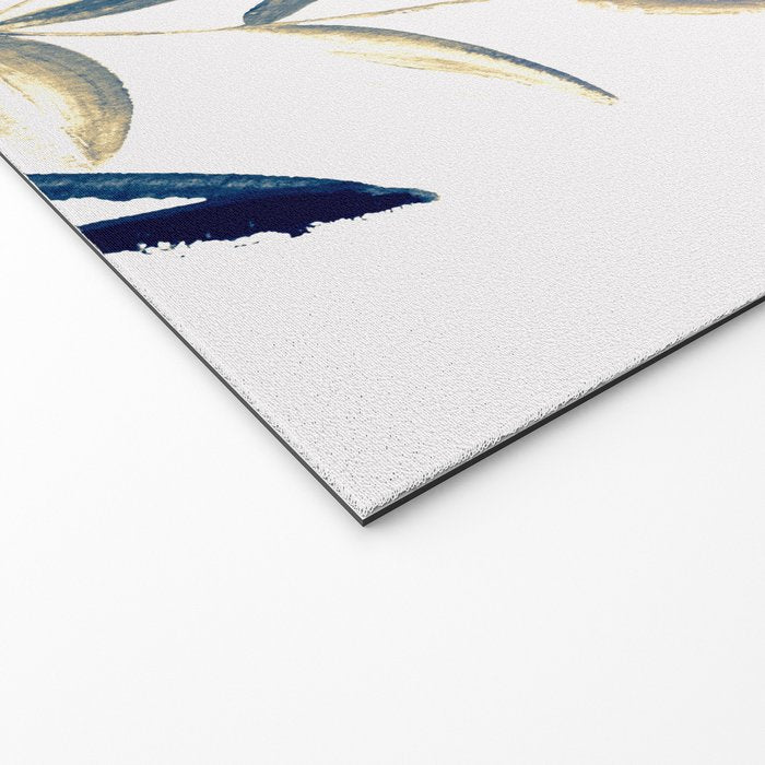 Blue flowers Welcome Mat Gallery Image 2