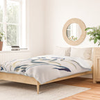 Blue flowers Duvet Cover Gallery Image 2