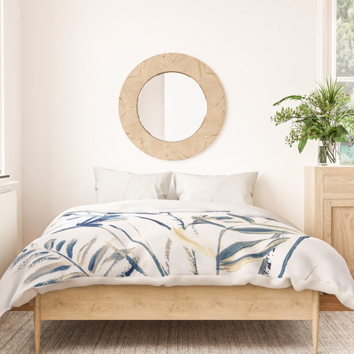 Blue flowers Duvet Cover Gallery Image 3