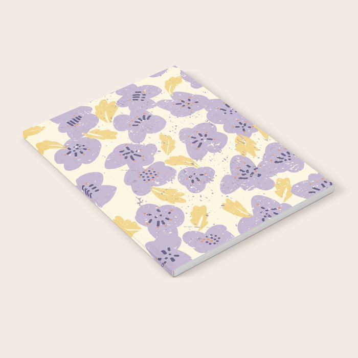 Big flowers Lanvender Notebook Gallery Image 2