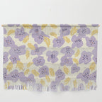 Big flowers Lanvender Wall Hanging Gallery Image 1