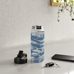 just sharks cobalt denim Water Bottle Gallery Image 4