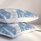just sharks cobalt denim Pillow Sham Gallery Image 3