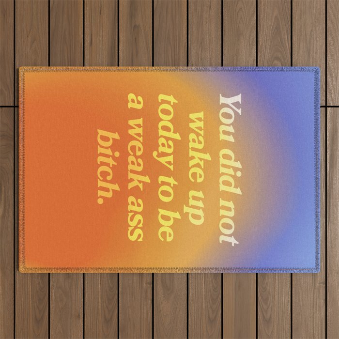 Good Morning Outdoor Rug Gallery Image 1