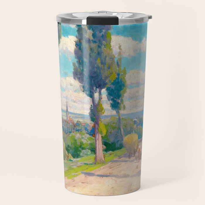 Ludovit Csordak,View of Spisska Nova Ves Travel Mug Gallery Image 1