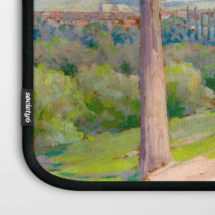 Ludovit Csordak,View of Spisska Nova Ves Laptop Sleeve Gallery Image 3