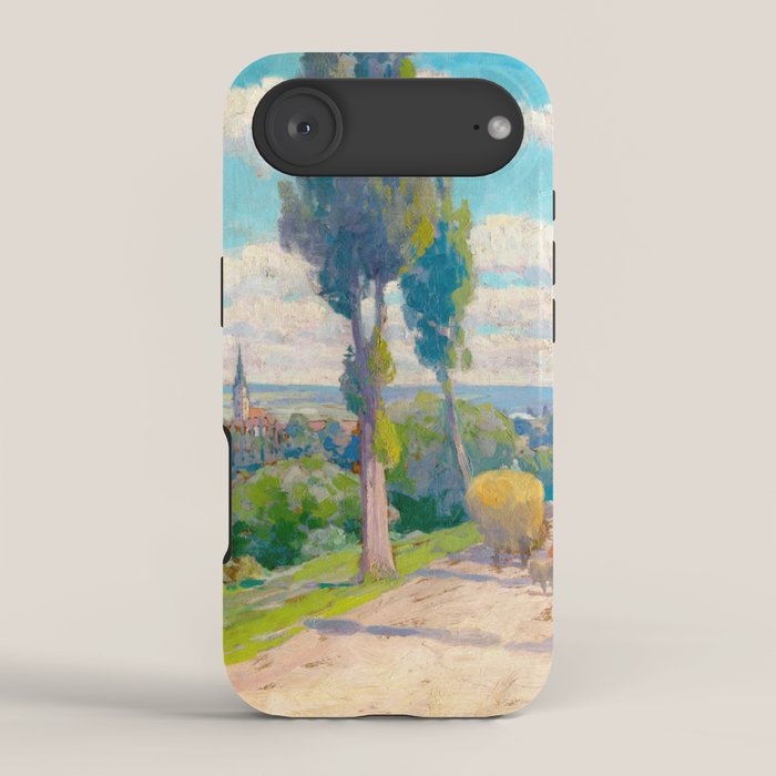 Ludovit Csordak,View of Spisska Nova Ves iPhone Case Gallery Image 2