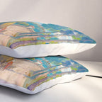Ludovit Csordak,View of Spisska Nova Ves Pillow Sham Gallery Image 3