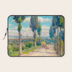 Ludovit Csordak,View of Spisska Nova Ves Laptop Sleeve Gallery Image 1