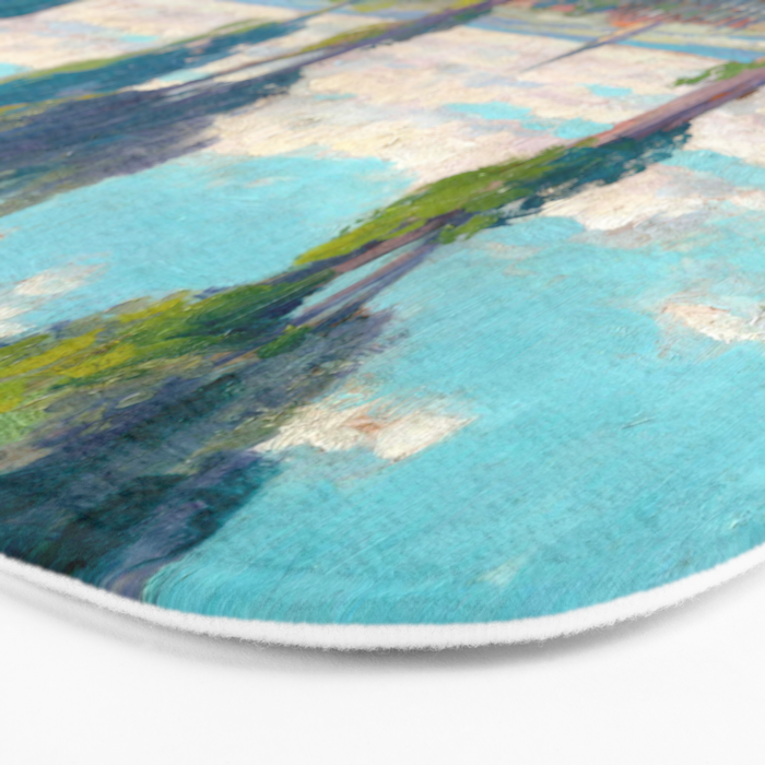 Ludovit Csordak,View of Spisska Nova Ves Bath Mat Gallery Image 3