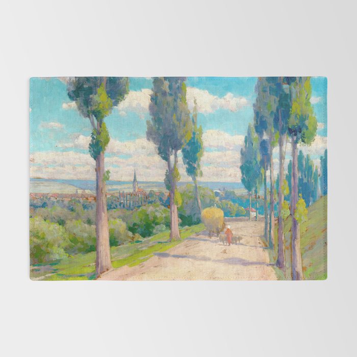 Ludovit Csordak,View of Spisska Nova Ves Rug Gallery Image 2