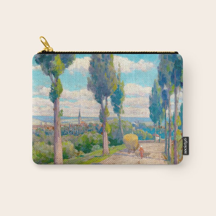 Ludovit Csordak,View of Spisska Nova Ves Carry All Pouch Gallery Image 1