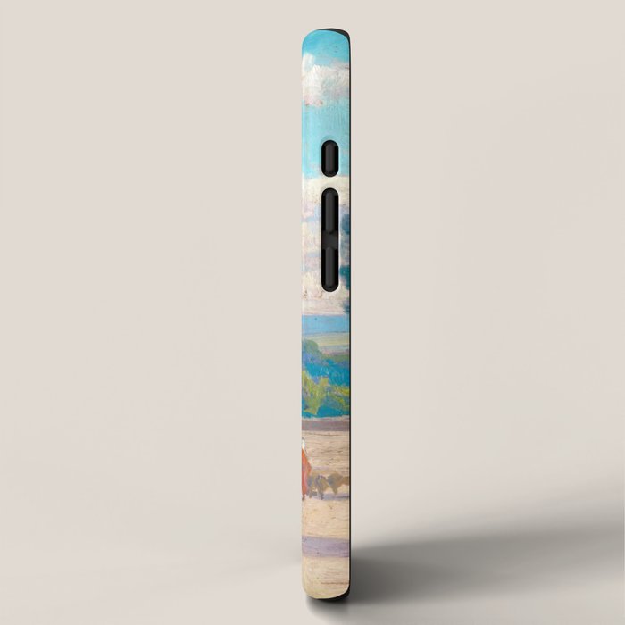 Ludovit Csordak,View of Spisska Nova Ves iPhone Case Gallery Image 2