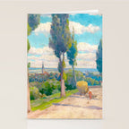 Ludovit Csordak,View of Spisska Nova Ves Stationery Card Gallery Image 2