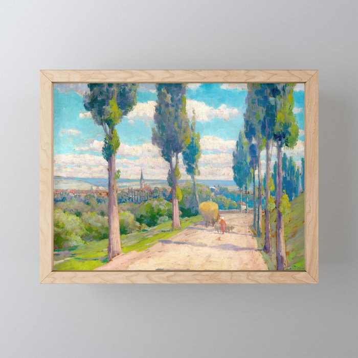 Ludovit Csordak,View of Spisska Nova Ves Mini Art Print Gallery Image 1