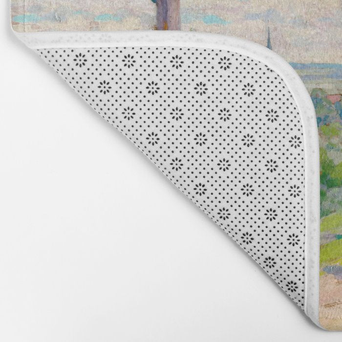 Ludovit Csordak,View of Spisska Nova Ves Bath Mat Gallery Image 2