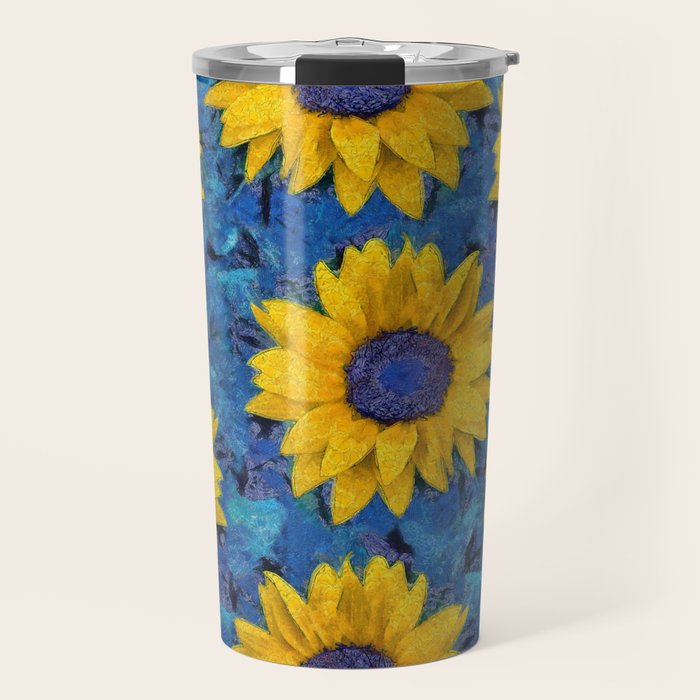 Sunflower Travel Mug Gallery Image 1