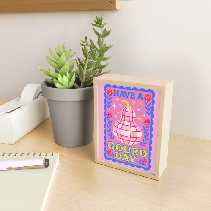 Have a Gourd day Mini Art Print Gallery Image 2