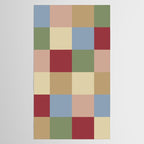 Bold Vintage Checks Pattern - Large XXI Tablecloth Gallery Image 2