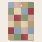 Bold Vintage Checks Pattern - Large XXI Cutting Board Gallery Image 1