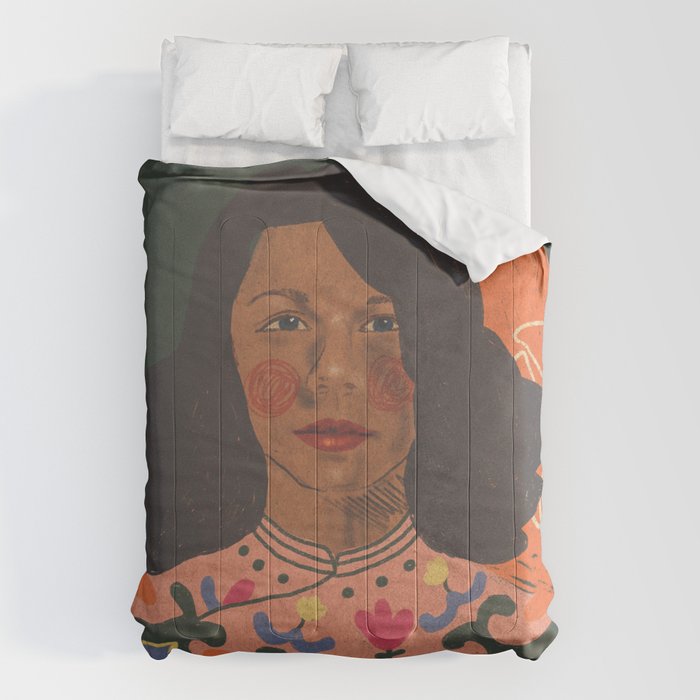 Tretchikoff lady Comforter Gallery Image 1
