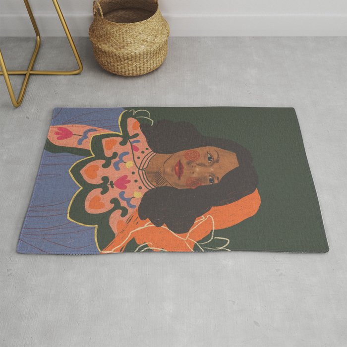 Tretchikoff lady Rug Gallery Image 1