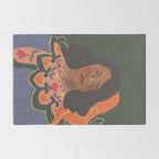 Tretchikoff lady Rug Gallery Image 2