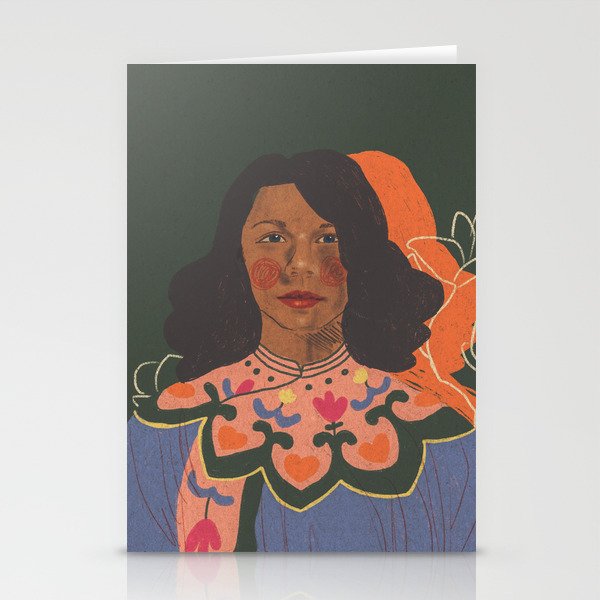 Tretchikoff lady Stationery Card Gallery Image 2