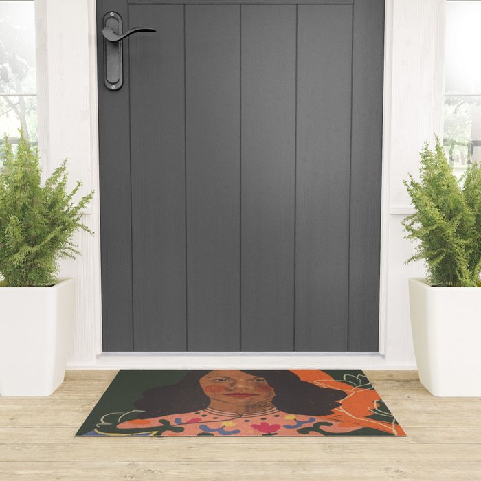 Tretchikoff lady Welcome Mat Gallery Image 3