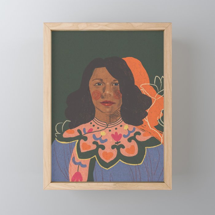 Tretchikoff lady Mini Art Print Gallery Image 1
