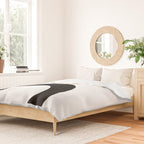Beige and Black Collage Duvet Cover Gallery Image 2