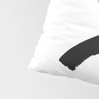 Beige and Black Collage Pillow Sham Gallery Image 4