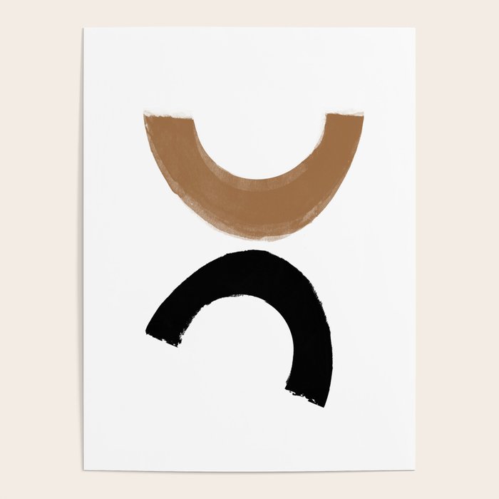 Beige and Black Collage Poster Gallery Image 4